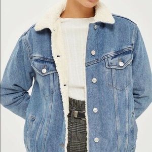 TopShop Moto Denim Jacket